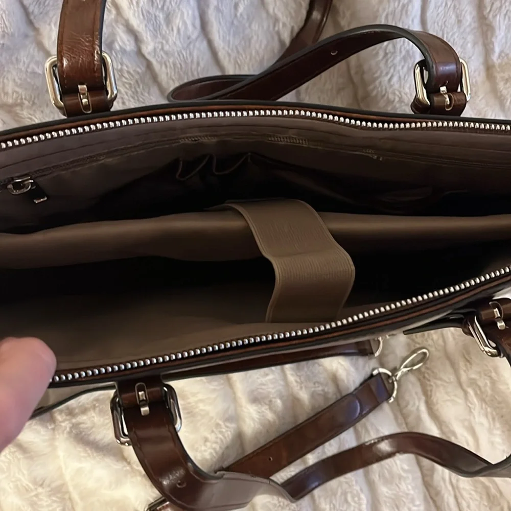 BROMEN Women Briefcase 16” Laptop Tote Bag Work Purse